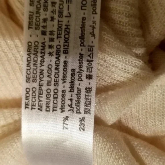 Zara Mesh Neckline Layered Top - Picture 9 of 9